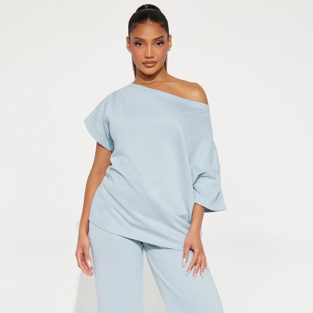 Fashion Nova - Dana French Terry Pant Set XS